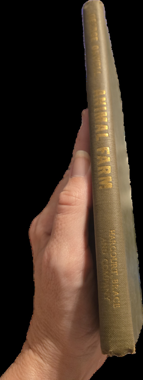 Animal Farm George Orwell 1946 Vintage Hardcover Book Harcourt Brace